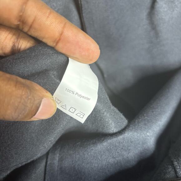 Pink Ripple Faux Leather Elastic Waist Side Zipper Women's Size Small - Picture 4 of 9